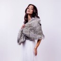BRIDAL STOLE BEŻOWE FUTRO