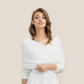 Weißes Braut Bolero für Hochzeit
